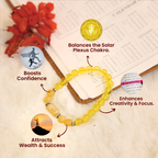 Citrine Bracelet (Dhanu Rashi) Sagittarius