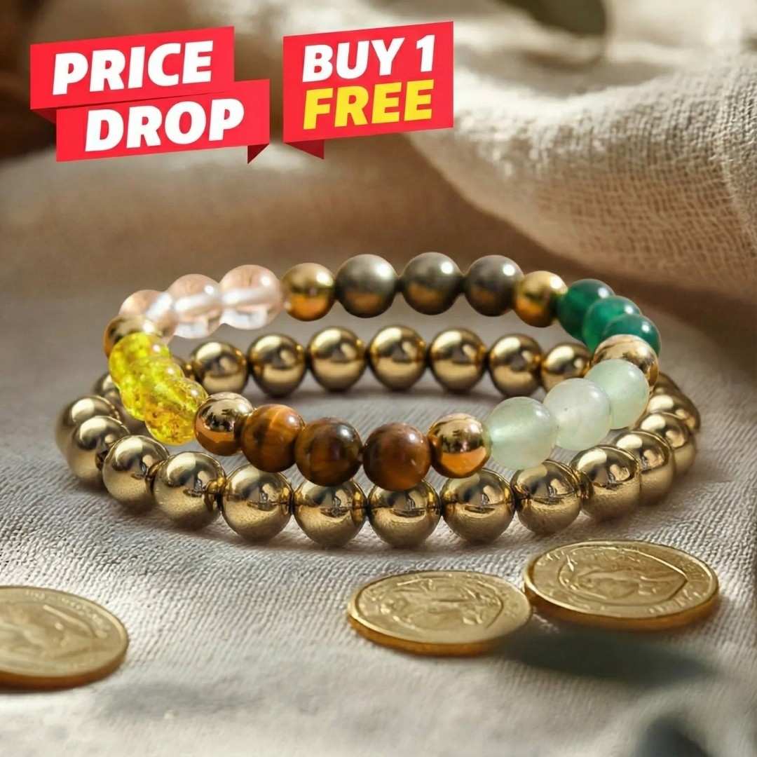 Money Attract Bracelet (For Wealth | Health | Confidence in Life) Buy 1 Get 1 Free!!