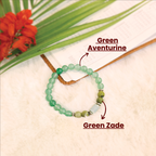 Green Aventurine Bracelet (Mithun Rashi) Gemini