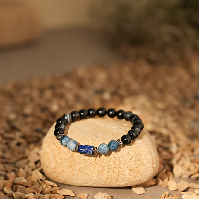 Black Tourmaline Bracelet (Kumbh Rashi) Aquarius