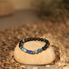 Black Tourmaline Bracelet (Kumbh Rashi) Aquarius