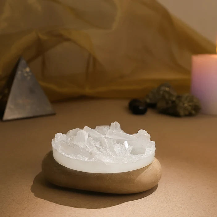 Raw Selenite Plate
