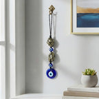 Evil Eye Pyrite Hanging