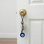 Evil Eye Pyrite Hanging