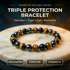 Suraksha Kavach Combo- Triple Protection + Protection Bracelet Free