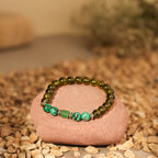 Green Agate Stone Bracelet (Kanya Rashi) Virgo