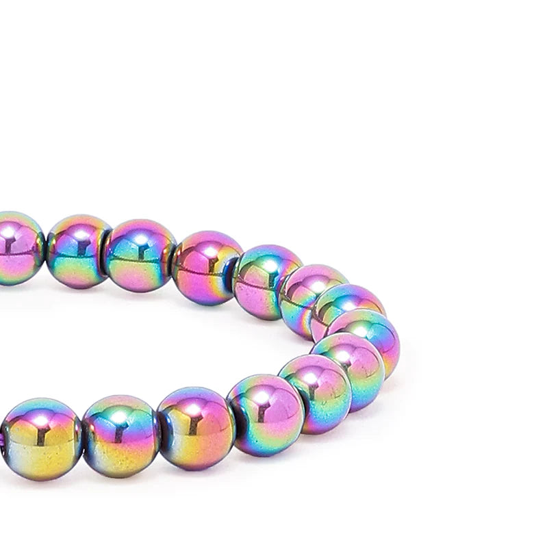 Hematite Aura Stone Bracelet