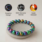 Hematite Aura Stone Bracelet