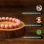 Rhodochrosite Stone Bracelet