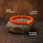 Carnelian Stone Bracelet