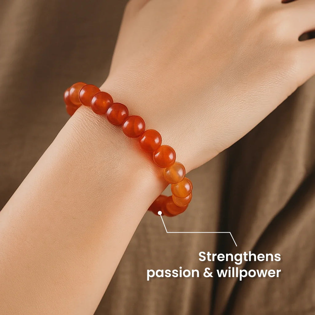 Carnelian Stone Bracelet