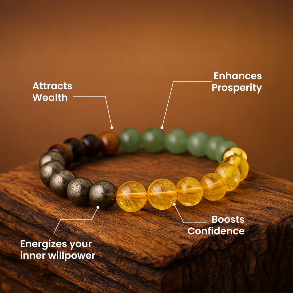 Money Magnet Stone Bracelet