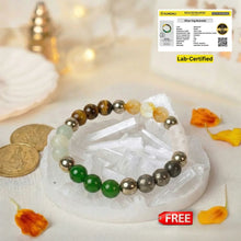 Dhan Yog Money Attract Bracelet- Five Stones, Infinite Prosperity