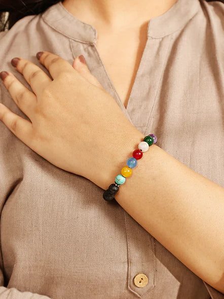 Lava Stone 7 Chakras