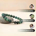 Moss Agate Stone Bracelet