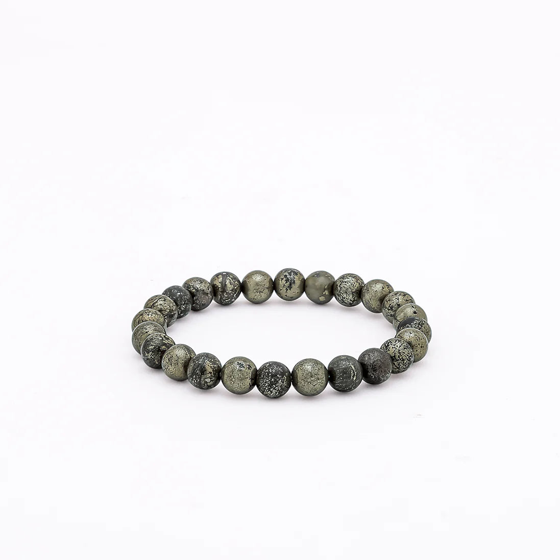Raw Pyrite Bracelet | For Wealth, Confidence & Protection