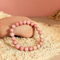 Rhodochrosite Stone Bracelet
