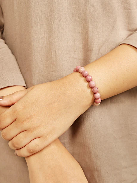Rhodochrosite Stone Bracelet