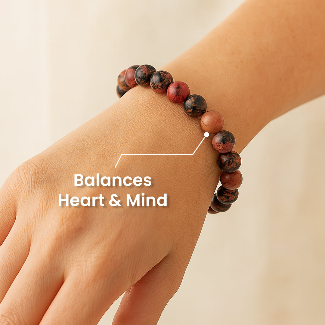 Rhodonite Stone Bracelet