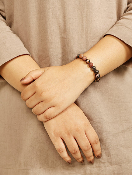 Rhodonite Stone Bracelet