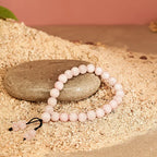 Rose Quartz Stone Bracelet