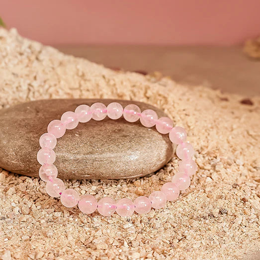 Rose Quartz Stone Bracelet