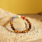 Tiger Eye Chakra Bracelet