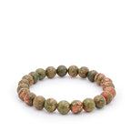 Unakite Stone Bracelet
