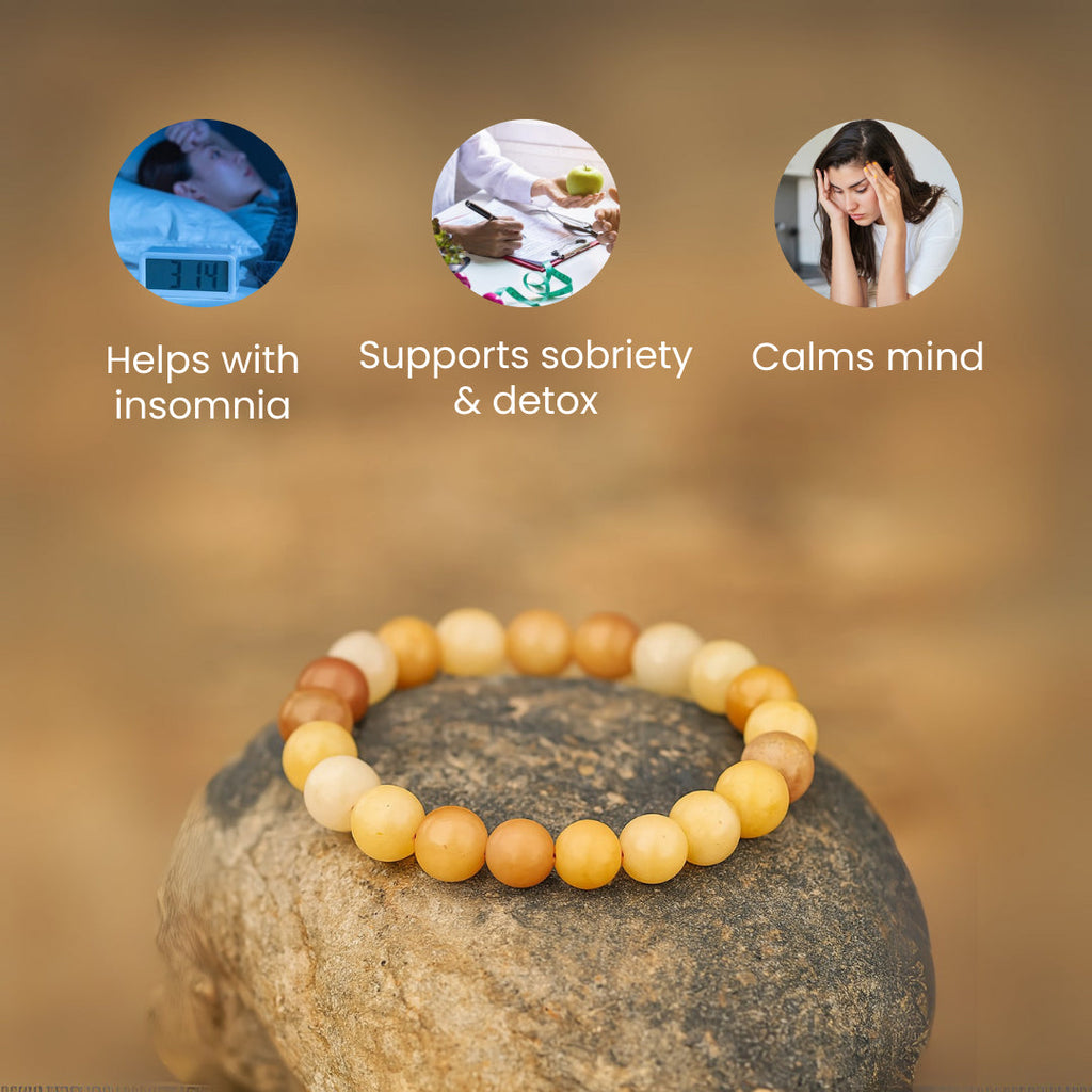 Yellow Aventurine Stone Bracelet