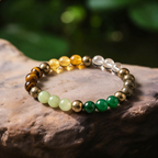 Dhan Yog Money Attract Bracelet- Five Stones, Infinite Prosperity